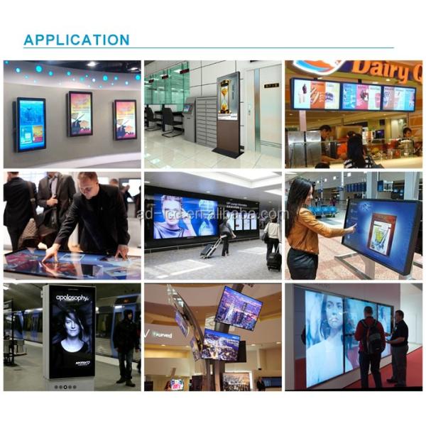 27inch Microscope With Display TV Screen Touch Screen Kiosk Totem LCD Small Advertising