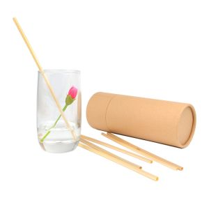 Durable Thick Paper Drinking Straws Reusable FDA Approved No Pulluting