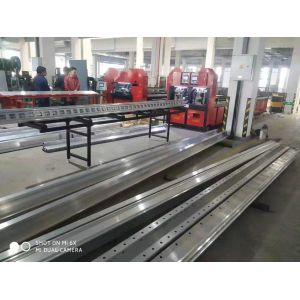 Aluminum Alloy Profile Punching And Saw Cutting Machine 7.5kW