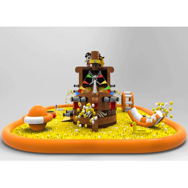 Corsair Theme Water Park , Colorful Inflatable Water Equipment For Kids Fun