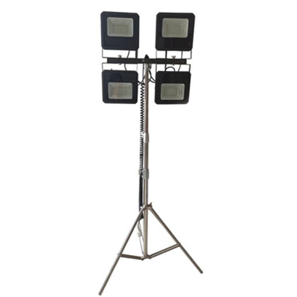 IP68 Waterproof LED Light Tower With Heavy Duty Aluminum Adjustable Tripod