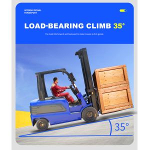 Portable Industrial Electric Forklifts Environmentally Friendly Pallet Stacker