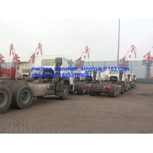 China Sinotruk 6x4 10 Wheels Tractor Truck 371hp HW79 Cabin With 2 Sleepers And Air Conditioner on sale