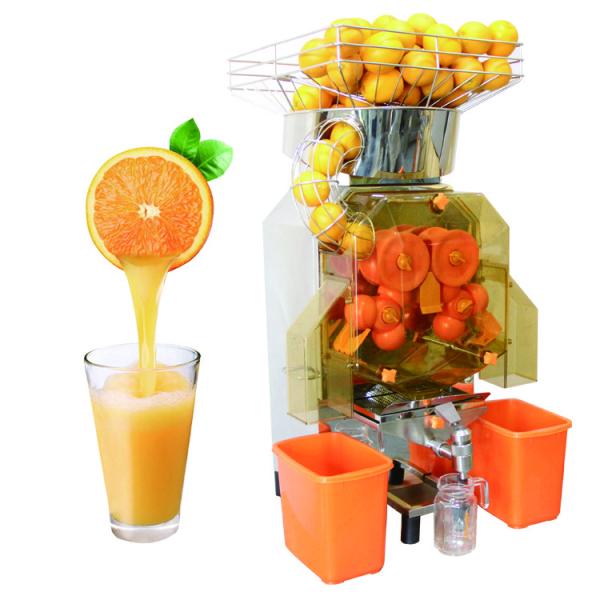 High Output Automatic Orange Juicer Extractor With Auto Feed Hopper