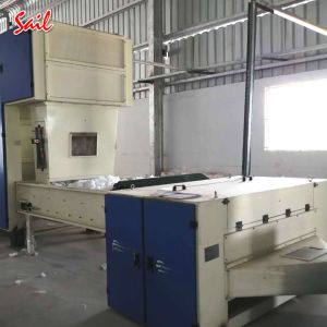 Nonwoven poly wadding lining thermal bonding line thermal wadding machine