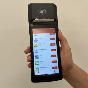 Wholesale Customizable 5.0M Rear Camera Android Pos Terminal With 2D Built In Scanner from china suppliers