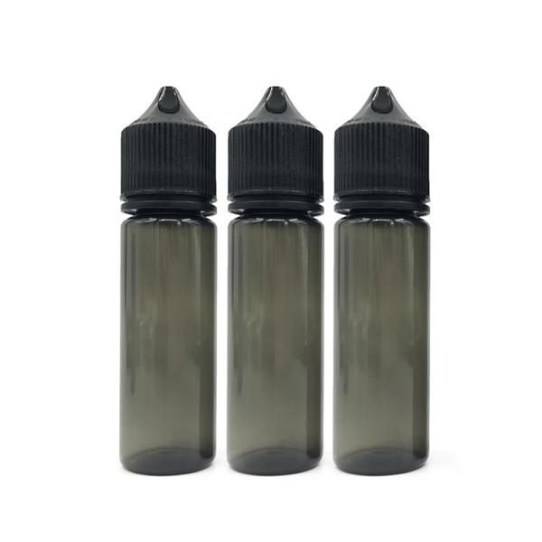 Capacity PET Custom Printed E liquid bottles Round Childproof