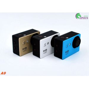 900mAh Battery 1080P HD Action Camera Underwater 30M H.264 HDMI A9 140° Wide