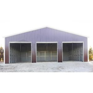 Customized Modern Prefabricated Steel Structure Building New Self-Storage