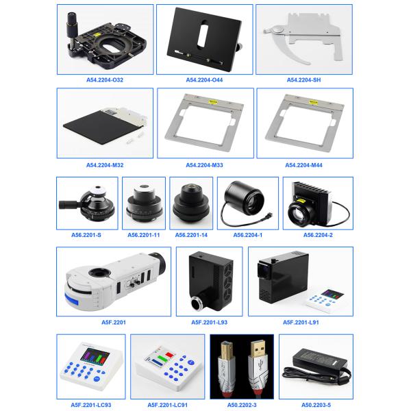 Opto Edu A13.2255 Metallurgical Microscope Fully Motorized Transmit Reflect BX53 CX43 Level