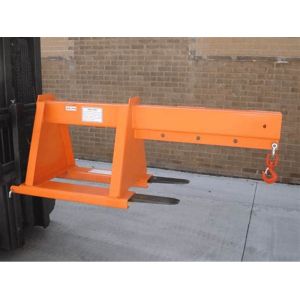1T To 5T Fork Mounted Crane Jib Forklift Attachment OEM Customized