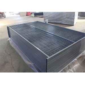 6'X9.5' powder coated Temporary Construction Fence Panels Mesh 2" x 4" x 10.5ga