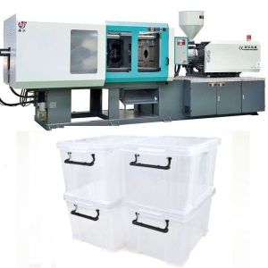 PLC Control System Plastic Chair Injection Moulding Machine Electric Power