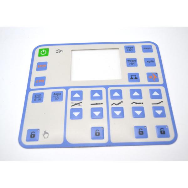 Quality Embossed Tactile Membrane Switch Keypad , Multi Button Membrane Panel Switch for sale