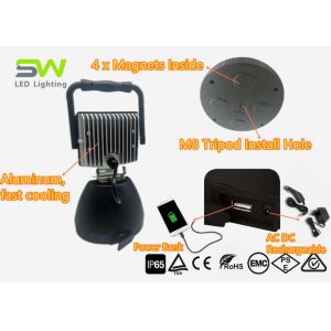 SMD Rechargeable Handheld Led Work Light Cordless Tripod Site Light Magnetic