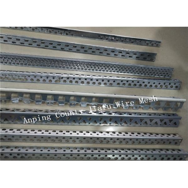 2.7m Length Peforated Metal Plaster Beads Aluminium 2cm Wing