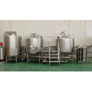 Beverage Factory Automated Beer Brewing System , 1000L 8BBL Microbrewery
