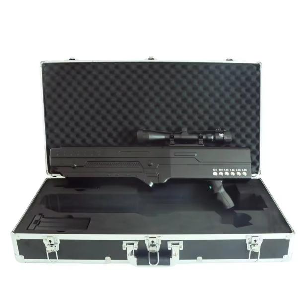 Powerful Portable Drone Signal Jammer AC DC Adapter 100W+ 1000m Range 1 Hour