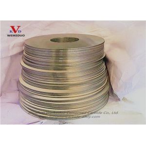 Slitting Circular Tungsten Carbide Cutter PVD CVD Coating