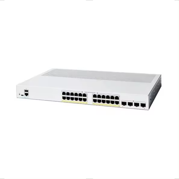 Full-Duplex Half-Duplex 24-Port C1300-24FP-4G Network Switch with 4 SFP PoE 375W Newest