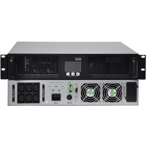 6Kva High Frequency Online UPS 1 Phase Rack Type UPS Pure Sine Wave