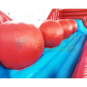 Adult Inflatable Sports Games Interactive Bouncer Big Baller Wipeout