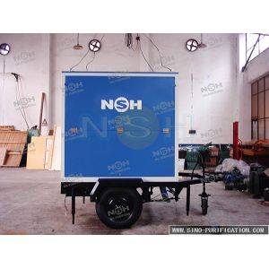 China ABB Insulation Oil Dehydration Machine For Transformer Substation , Weather Proof Cover And Trailer on sale