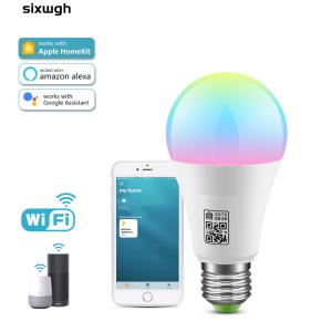 Wholesale Experience Effortless Control with Voice and Remote Control Smart Wifi LED Bulb from china suppliers