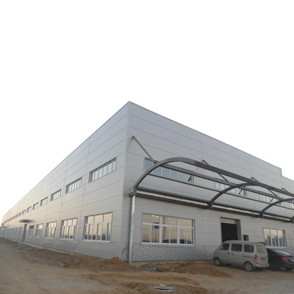 Excellent Quality PU Panel Steel Structure Frame Food Processing Warehouse