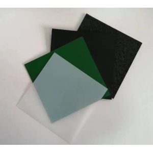 Double Smooth HDPE Geomembrane Fish Pond Liner Waterproof Membrane 0.5mm 1mm 1