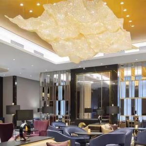 Customized Large-scale Project Modern Luxury Hotel Banquet Hall Lighting