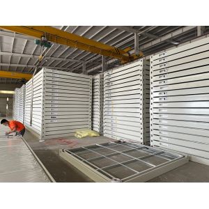 Good Quick Installation Portable House Office Container House with Sandwich