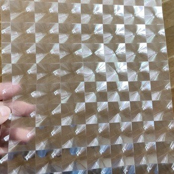 Quality Soft Transparent 3D Laminating Film With Multi Lens Holographic Reflection for sale