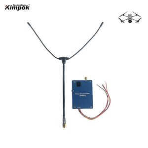 10-20km FPV Video Transmitter and Receiver with 600Mhz Special Frequency
