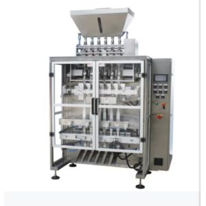 Infeed Conveyor Stick Packing Machine , Multilane 360ppm Powder Packaging