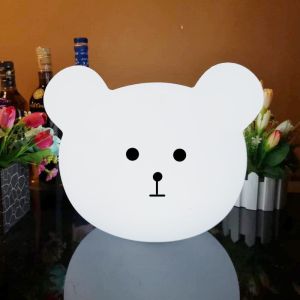 Wholesale Factory Hot Sale bear Shape Colorful led Nightlights from china suppliers