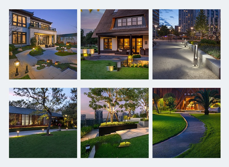 Waterproof Solar Lawn Light With IP65 Rating And Up To 12 Hours Lighting For