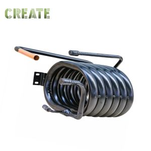 Custom Coaxial Coil Heat Exchanger Titanium Twisted Smooth Tube Heat Exchanger
