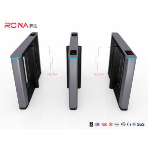 Turnstyle Door Turnstile Access Control System Arm Swing Barrier Gates For Bank