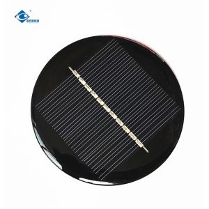 Wholesale 5.5V Lightweight Silicon Solar PV Module 0.4Watt transparent solar panel ZW-R74 79MA from china suppliers