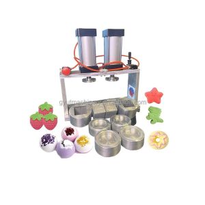 2024 Advantage customized mold Small Bath Bomb Press Machine Alu Mold for