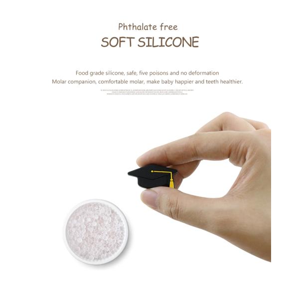 Customized Focal Silicone Beads For Pens Graduation Bracelet Clip DIY