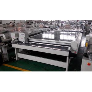 Flatbed Digital Cutter / Foam Cutting Machine Convenient Half Cut Set