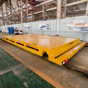 Heavy Load 12 Tons Transformer Low Voltage Rail Powered Transport Cart