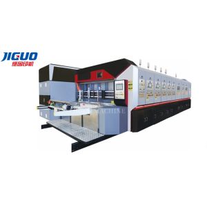 Vacuum Transfer Flexo Printing Machine Printing Slotting Rotary Die Cutter