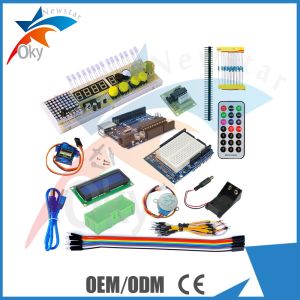 Wholesale UNO R3 /1602 LCD Servo Motor Dot Matrix Breadboard LED starter kit for Arduino from china suppliers