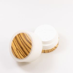 Face Cream 15ml 30ml 50ml Plastic Cosmetic Jars Coated Surface