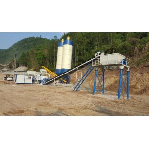Precast Cement Concrete Batching Systems Plant Machine Sicoma Mixer