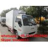 JAC brand mini 1tons cold room truck for sale, JAC gasoline cooling van truck for ice-cream and frozen food for sale for sale
