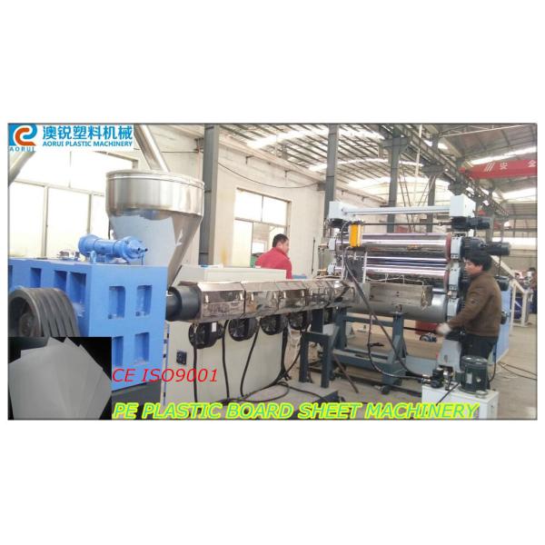 Quality Plastic WPC Foam Sheet Extrusion Line with 38Cr MOAIA Screw & Barrel Material for sale